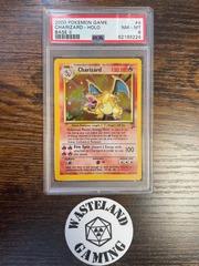 2000 Pokemon Game 4 Charizard Holo Base 2 PSA 8 62199224